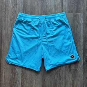 Cut’s Clothing Men's Blue Mesh Shorts
